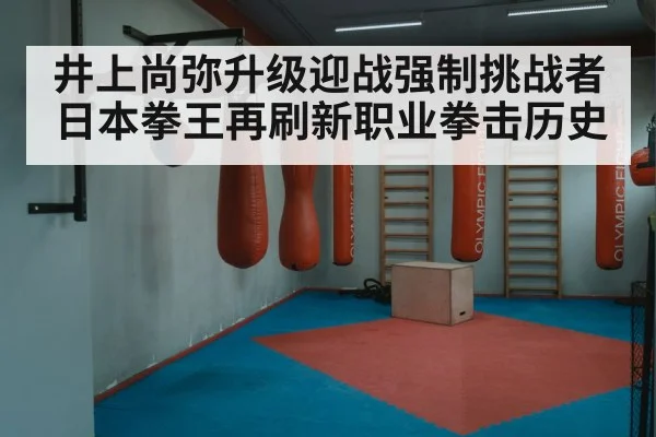 井上尚弥升级迎战强制挑战者日本拳王再刷新职业拳击历史